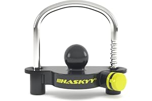 HASKYY Antivol de Remorque I Attelage à Boule de remorquage I Dispositif de sécurité des Caravan
