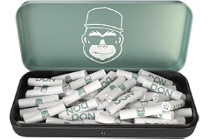 CALM DON® Active Filter | Premium Aktivkohlefilter slim ø5.9mm mit Kokosaktivkohle [50 Filter]