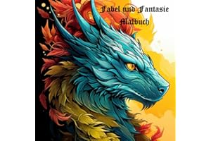 Fabel Und Fantasie Malbuch Für Erwachsene - Fable And Fantasy Coloring Book For Adults: Das Ausmalbuch Für Erwachsene Mit Drachen, Feen, Monstern Und ... Beschäftigung, Geschenk Für Mädchen Und Junge