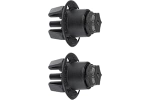 Unifizz Blocco tampone di ricambio per cofano del cofano 51767183752 per BMW, 2 pezzi, nero