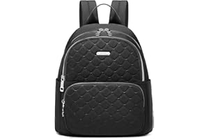 Travistar Zaino Borsa a tracolla da donna in nylon impermeabile Borsa da scuola casual Zaini da donna Zaino piccolo antifurto da donna
