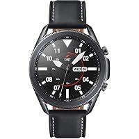 Samsung Galaxy Watch3, runde Bluetooth Smartwatch für Android, drehbare  Lünette, Fitnessuhr, Fitness-Tracker, großes Display, 45 mm, schwarz, inkl.  36 Monate Herstellergarantie: Amazon.de: Elektronik \u0026 Foto