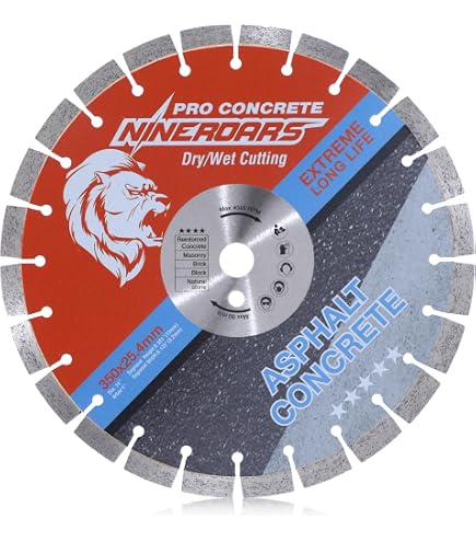 thumbnail image 2 of 20" Advanta Laser Welded Diamond Saw Blade – Segmented, For Hard Concrete, Brick, Stone, AT-3CM20NA6 2 of 3