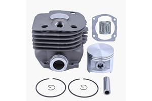 HAISHINE NIKASIL Plated Cylinder Piston Bearing Guarnizione 50mm Kit per Husqvarna 365 371 372 XP 362 Motosega 2 Tempi Parti Motore Motore