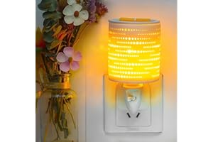 GERONLAND Plug in Wax Melt Burners Electric Wall Candle Oil Burners for Wax Melts Night Light Gifts for Women Girlfriend, Aroma Lamp for Sauna Home Office Bedroom Accessories and Living Room Decor-Star
