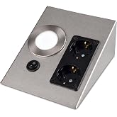 Amber LED 5W &Ccedil;ift Prizli Saten Tezgah Armat&uuml;r&uuml; Cata CT-5109B - 6400K Beyaz | 6400K beyaz ışık veren, mutfak aletleriniz i&ccedil;in 