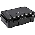 Knightsbridge JB55BK IP55 Weatherproof Electrical Box for Outside - Black, 116.0 mm*334.0 mm*220.0 mm