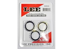 Lee Precision 90534 Lock Ring (Set da 3), Multicolore, Taglia Unica