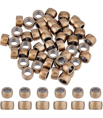 Perle Distanziatrici - Oro - 3 mm - 50 Pz - Perline Fimo & Co di