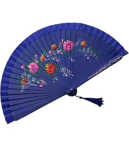 Ventaglio Pieghevole Piccolo Per Donne E Uomini,Ventagli Pieghevole Portatile In Bambù Vintage Cinese Per Matrimonio,Balli,Feste,Spettacoli