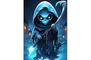 XIANGPICA Pintura Diamantes 5D DIY Kit Completo,Mago A-Bordado en Punto de Cruz, Diamantes de Imitación de Cristal, Cuadros Artísticos en Lienzo, Pintura por Números para Adultos Niños Decoración Hogar