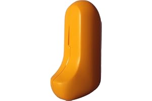 Asthmate Rigid Plastic Asthma Inhaler Case for Ventolin and many other aerosol inhalers (Yellow)