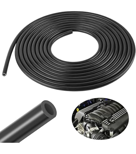 Durite Silicone Pour Voiture - Tuyau Aspiration Vide 3m, Résistant à La Chaleur - Diamètre 4mm Intérieur / 8mm Extérieur - Pour Moteur Automobile, Dépression, Refroidissement