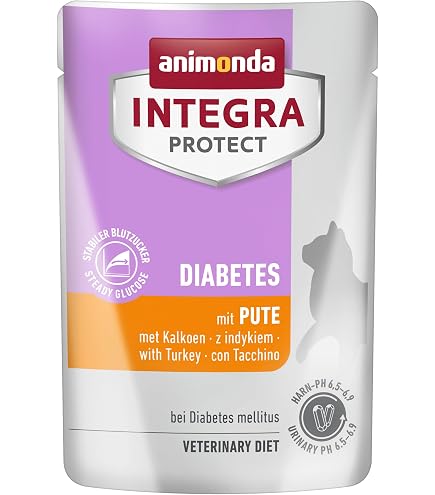 Kattovit Feline Diet Diabetes/Gewicht 20 x 85 g Bundle | Dit-Nassfutter  fr Katzen mit Diabetes | 10x Huhn & 10x Lachs | fettarm |  ballaststoffreich | mit L-Carnitin fr Gewichtsmanagement : Amazon.de:  Haustier