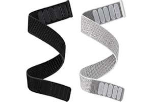 YONGBB Quickfit 22mm Bracelet en nylon pour Garmin Fenix 8 47mm/Fenix E 47mm/Fenix 7/Fenix 7 Pro/Fenix 6/Fenix 6 Pro/Fenix 5/5 Plus/Epix Gen 2/Approach S62/S60 Bracelet pour Hommes Femmes