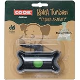 Cook Kaka Torbası Taşıma Aparatı, 30 Adet Kaka Torbası Dahil