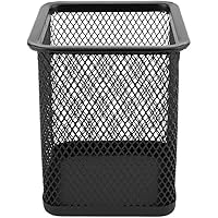 D.RECT Metall eckig Stifteköcher | Stiftehalter Würfel aus Drahtmetall | Mesh Multifunktions Becher für Kugelschreiber…
