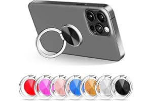 MPLEHDA Soporte de Anillo para teléfono móvil, 7 Unidades de Soporte para teléfono móvil, Soporte Universal de 360 Grados, Soporte para teléfono móvil para Todos los Smartphones
