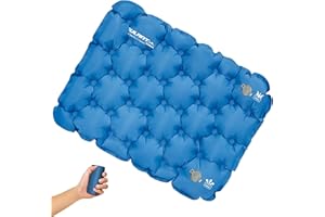 ‎EULANT EULANT Aufblasbares Camping Sitzkissen,Wasserdicht Luftkissen,Ultraleicht Reisekissen für Strand Rucksacktouren Wandern Angeln Bootfahren,oder bei Konzerten, Tribünen, Strand, Rasen,Hause und Büro