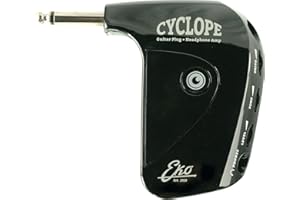 EKO GUITARS - Cyclope Amplificatore cuffia, Amplificatore per Cuffia, Drive Control e AUX input, controlli GAIN, TONE e LEVEL