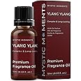 Mystic Moments | Ylang Ylang Fragrance Oil - 10ml - Perfect for Soaps, Candles, Bath Bombs, Oil Burners, Diffusers and Skin & Hair Care Items