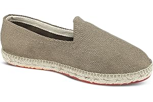 weltenmann Corralejo – Espadrillas Slip-on a Colore in Cotone con Borsa di Stoffa, 41-46, Handmade in Spain