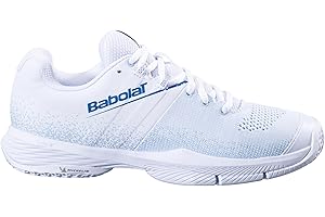 Babolat Mujeres Sensa Zapatillas De Pádel Zapatilla De Pádel Blanco-Azul EU Neu