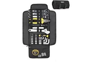 Rhinowalk - Bolsa de Herramientas para Moto, Almacenamiento Enrollable, Manillar de Motor