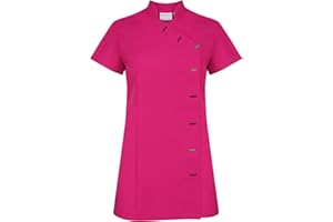 Proluxe Essentials Túnica de Belleza para el Cuerpo Cruzado Peluquería SPA Masaje Terapeuta Trabajo de Salud Uniforme de salón de uñas