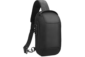flintronic Sling Bag, Bolsa de Pecho, Puerto Crossbody para Hombres Mujeres Senderismo Ligero Ciclismo Mochila de Viaje para Acampar