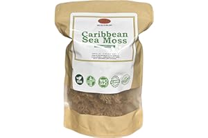 GENNI 250g Wild Crafted Sea Moss (Irish Moss) from The Pristine Caribbean Sea