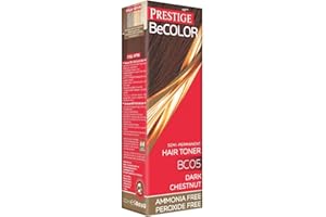 VIP'S PRESTIGE Vips Prestige - Teinture semi-permanente BeColor BC05 Marron foncé, sans ammoniaque, sans peroxyde