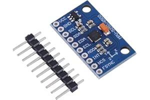 JEANOKO MPU-9250 MPU9250 Nueve / 9 ejes Actitud Aceleración de 3 ejes Giroscopio Brújula Sensor de campo magnético Sensor magnético 3~5V para una medición precisa