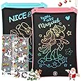 cimetech Kids Toys, 2PCs LCD Writing Tablet Colorful Doodle Board Magnetic Drawing Pad, Boys Girls Toddlers Babys Learning Educational Toys Gifts for Birthday, Halloween, Christmas, Easter