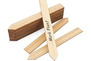KINGLAKE 30 pièces 24 CM allonger Le Jardinage extérieur étiquette Bambou étiquette Jardin étiquette Plante étiquette adapté pour extérieur