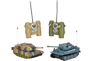 Heng Long Ultimate Radio Conrol Toys - Carro Armato telecomandato M1A2 a Raggi infrarossi, Scala 1:24