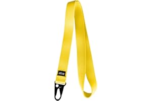 FFIVE - Lanyard nylon real - colgar cuello llaves telefono movil tarjeta identificacion cartera reforzado carabiner lanyard