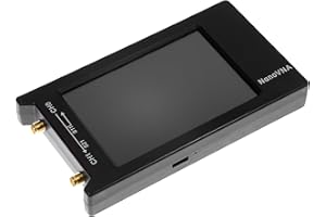 Nooelec NanoVNA-H 4 - Open Hardware Vector Network Analyzer Kit from Authorized Distributor. Includes 50kHz-1.5GHz+ Portable VNA with 4" LCD, EMI Shielding & SOLT Calibration Kit. Support Innovation!