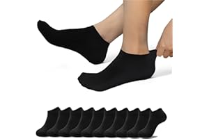 EKSHER Skarpetki damskie bawełniane krótkie letnie skarpety męskie 10 par skarpety sportowe skarpety do biegania skarpety tenisowe skarpety trekkingowe