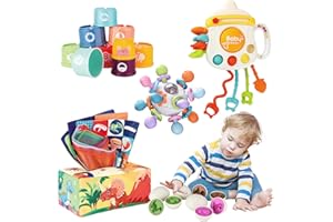 KADAYAYA Zabawki dla dzieci 6-12-18 miesięcy Montessori Bambebe Zabawki