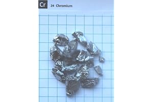 SNAUCKE ELEMENTS 80 gramos 99.9% cromo cromo cromo piezas metal piezas - Pure Element 24 Sample - Envío gratis