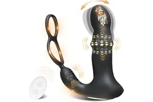 Prostata Stimulation Männer Anal Vibrator Vibratorensets Vibration Sex Spielzeug für die Männer mit 10 Peristaltik-, Schnapp-