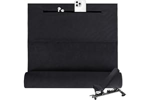 Flow fire Sporthandtuch Fitnessstudio, 120x50cm Handtuch Fitnessstudio mit Reißverschluss für Sport Gym Handtuch