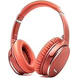 Noise Cancelling Wireless Headphones Bluetooth 5.0, Srhythm NC35 Foldable Lightweight Fast Charge Over-Ear Headset with CVC8.