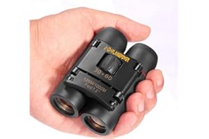 DFlamepower Mini Binoculars 30x60 Compact Folding Telescope with Waterproof for Adults/Birdwatching/Travelling/Sightseeing/Hunting/Outdoor birding
