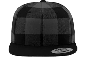 Flexfit Unisex checked flanell snapback keps