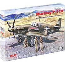 ICM 48801 – Maquette Spitfire MK.IX 1/48 Avec Pilotes RAF Et Personnel Au Sol – 135 Pièces