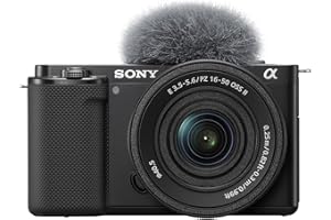 Sony ZV-E10K Appareil Photo Hybride (APS-C) avec Objectif Power Zoom 16-50 mm f/3,5-5,6 II – écran orientable et inclinable, autofocus Eye AF en Temps réel, idéal pour Vloggers et débutants