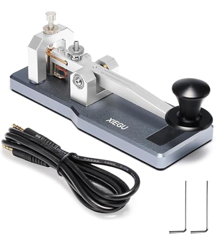 XIEGU VK6 Morse Button, Telegraph Button, Amateur Radio Button
