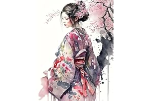 MAXBYE DIY Diamond Painting Kit, La Mujer en el Arbol 5D Pintar con Diamantes Kit Pintura Diamante Niños Adultos Redondo Taladro Cuadro Diamantes Kits para Hogar Decor30x40cm